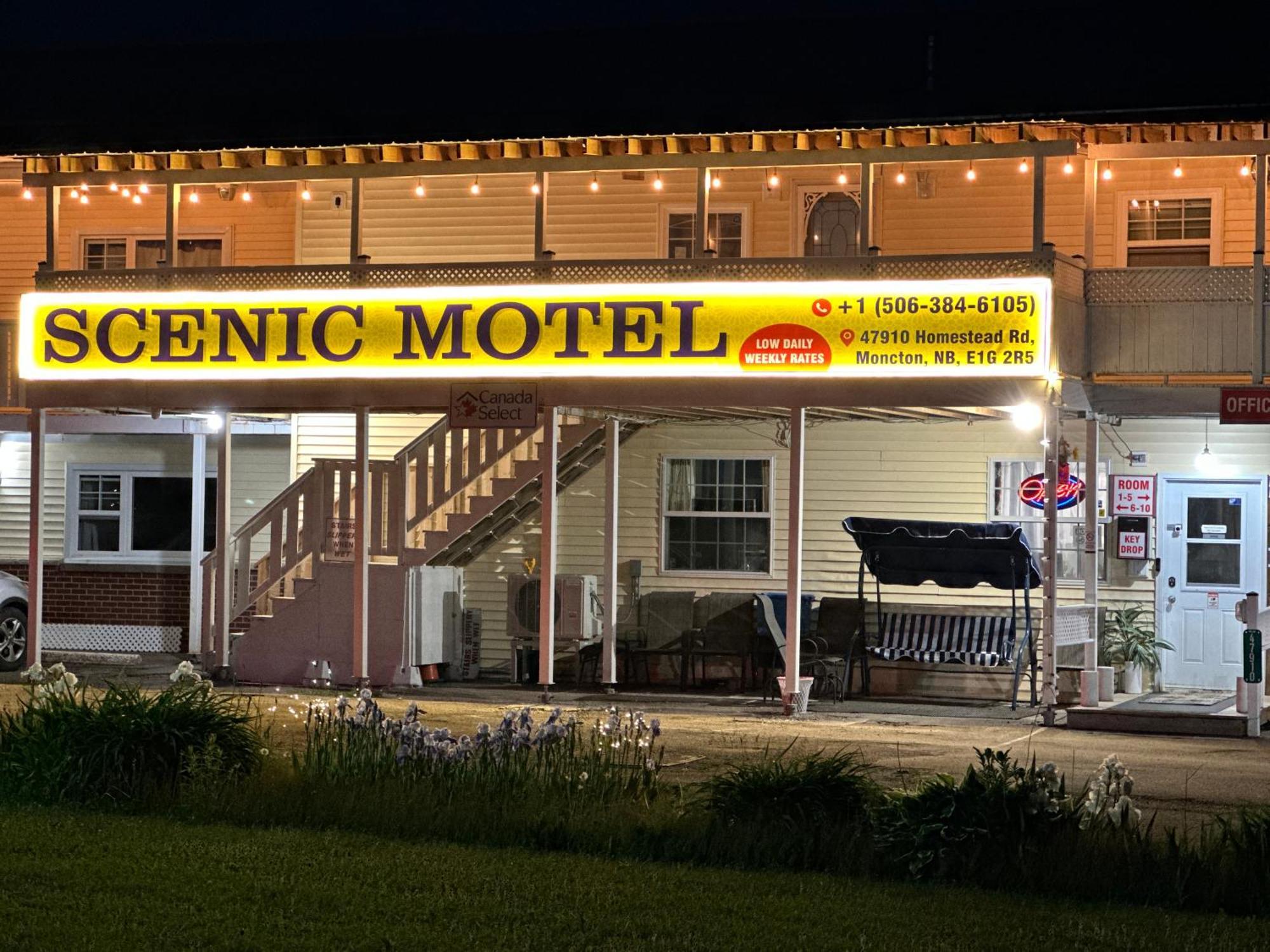 Scenic Motel Moncton Buitenkant foto