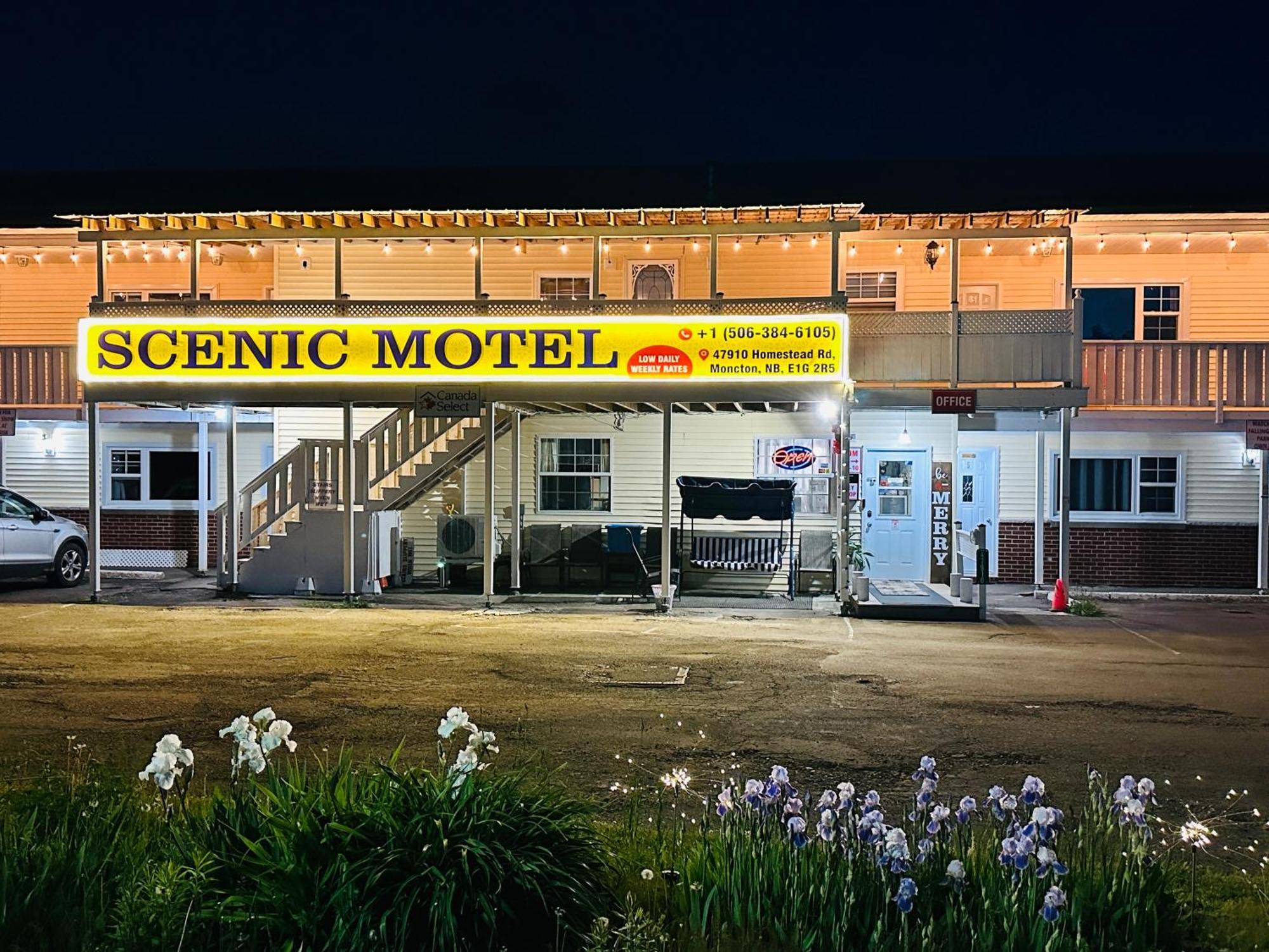 Scenic Motel Moncton Buitenkant foto